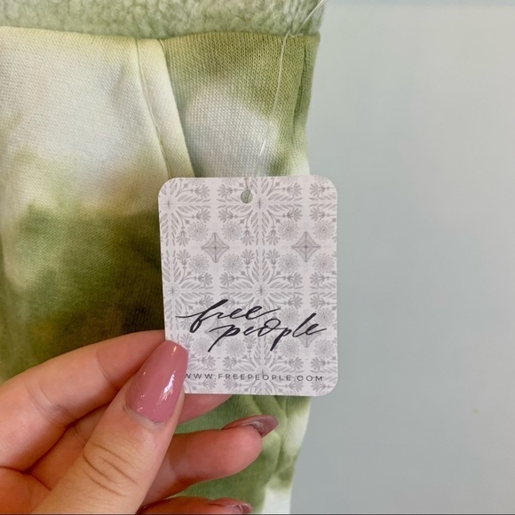 Free people Kelly washed set army combo green nwt $168 xs - Picture 3 of 14